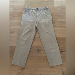 Lauren Ralph Lauren jeans women’s 16W Beige Made in Hong Kong  good condition